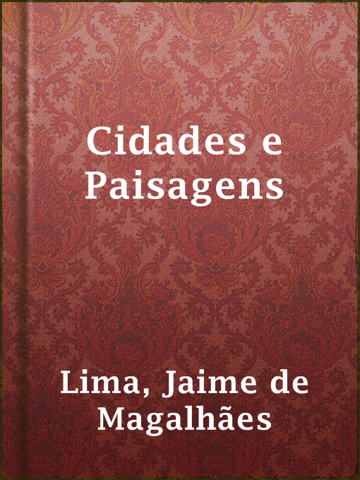 Title details for Cidades e Paisagens by Jaime de Magalhães Lima - Available